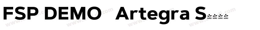 FSP DEMO   Artegra S字体转换